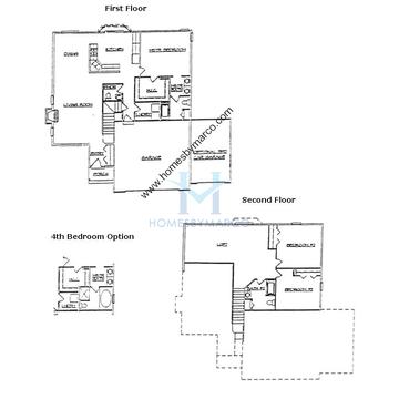 Photos of the Augusta-B model in the Riverbend West subdivision in Belvidere, IL