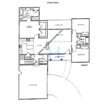 Photos of the ARC-Home model in the Riverbend West subdivision in Belvidere, IL