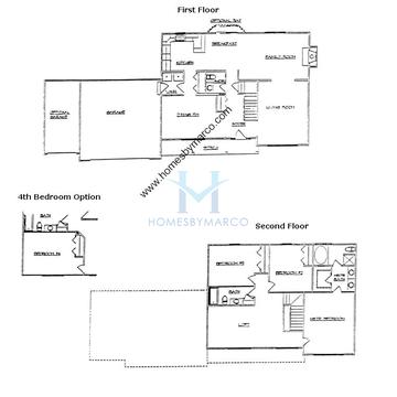 Photos of the Applegate model in the Riverbend West subdivision in Belvidere, IL