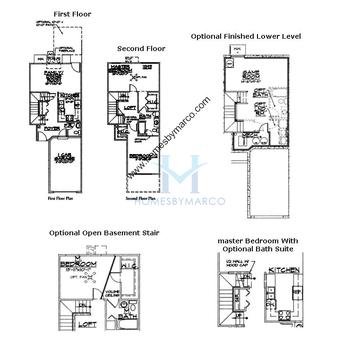 Photos of the Belgian model in the Running Brook Farm subdivision in Johnsburg, IL