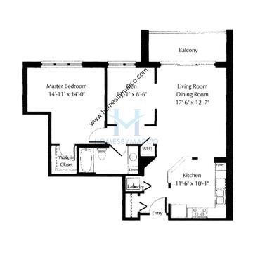 Photos of the Monet 2 model in the The Gallery subdivision in West Chicago, IL
