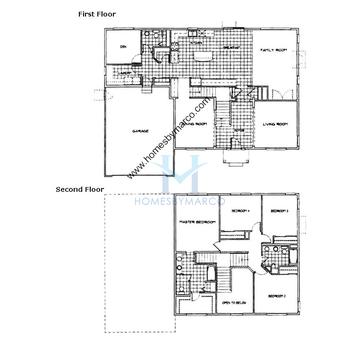 Photos of the Dolson model in the Prairie Knoll subdivision in Plainfield, IL