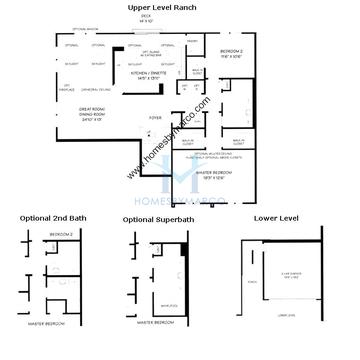 Photos of the Foxfield model in the Grand Pointe Trails subdivision in Aurora, IL