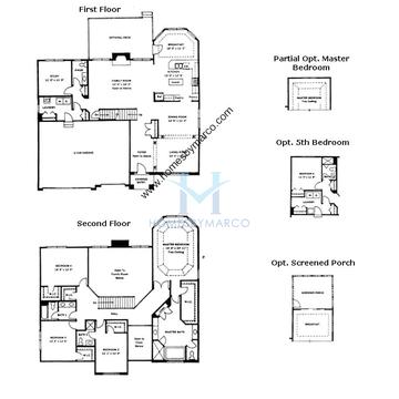 Photos of the Stanton model in the Forest Ridge subdivision in Spring Grove, IL