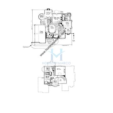 Photos of the Panterbury model in the Forest Ridge subdivision in Spring Grove, IL