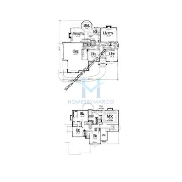 Photos of the Devonshire model in the Forest Ridge subdivision in Spring Grove, IL
