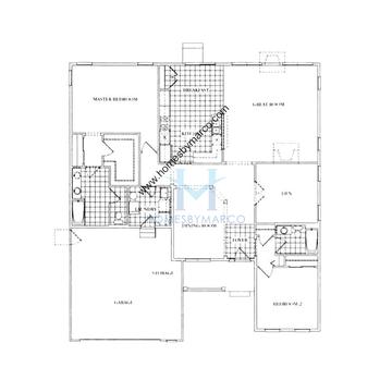 Photos of the Rutland model in the Churchill Club subdivision in Oswego, IL
