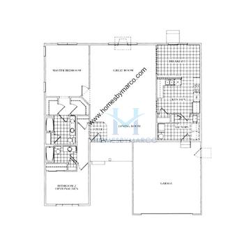 Photos of the Mcadam model in the Churchill Club subdivision in Oswego, IL