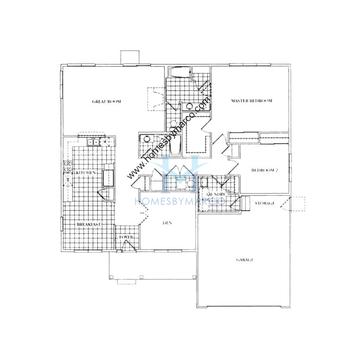 Photos of the Hinton model in the Churchill Club subdivision in Oswego, IL