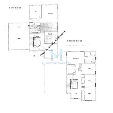 Photos of the Affirmed model in the Churchill Club subdivision in Oswego, IL