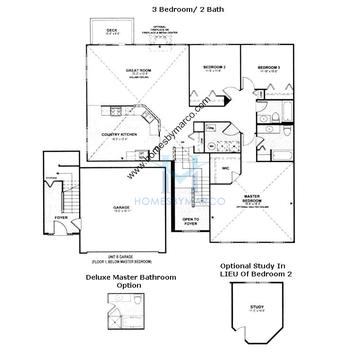 Photos of the Bellingham II model in the Fairfield Lakes subdivision in Round Lake, IL