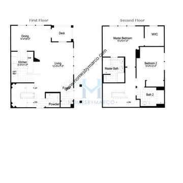 Photos of the Mainstay model in the Sunset Ridge subdivision in Wauconda, IL