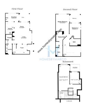 Photos of the Catamaran model in the Sunset Ridge subdivision in Wauconda, IL