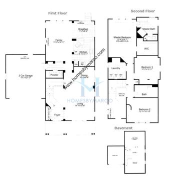 Photos of the 503 model in the Concord Village subdivision in Lake Zurich, IL