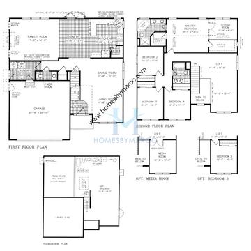 Photos of the Princeton2 model in the Wesmere subdivision in Plainfield, IL