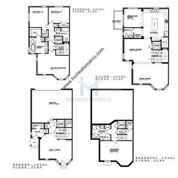 Photos of the Unit D2 model in the Naperville Station subdivision in Naperville, IL