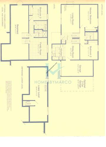Photos of the Timberwood model in the Eagle Ridge subdivision in Algonquin, IL