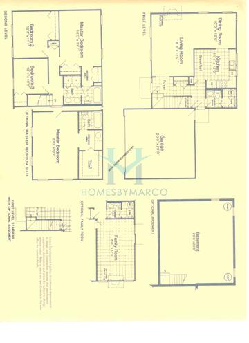 Photos of the Saddleridge model in the Eagle Ridge subdivision in Algonquin, IL