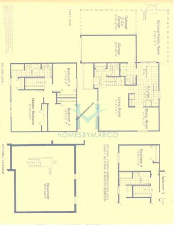 Photos of the Oakwood model in the Eagle Ridge subdivision in Algonquin, IL