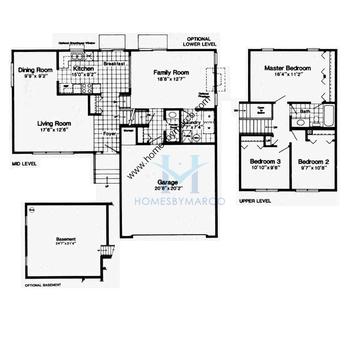Photos of the Amberidge model in the Eagle Ridge subdivision in Algonquin, IL