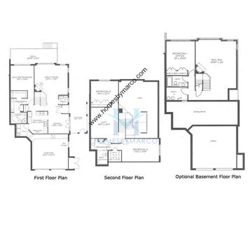 Photos of the Bayliner model in the Lakebreeze Villas subdivision in Lake Zurich, IL