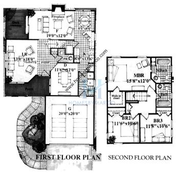 Photos of the Fairbrooke model in the Riverside subdivision in Plainfield, IL