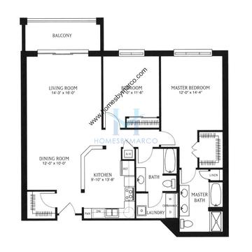 Photos of the Monroe model in the Madison Place subdivision in Skokie, IL