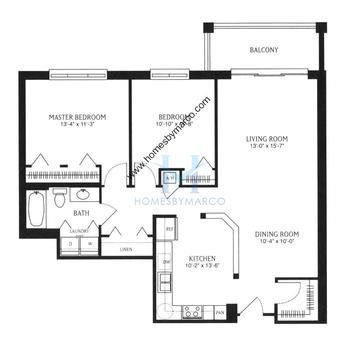 Photos of the Jackson model in the Madison Place subdivision in Skokie, IL