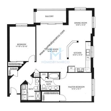 Photos of the Harrison model in the Madison Place subdivision in Skokie, IL