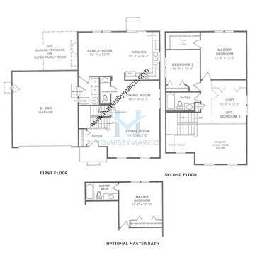 Photos of the Allysum model in the Oakhurst Meadows subdivision in Aurora, IL