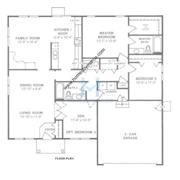 Photos of the Blue Aster model in the Oakhurst Meadows subdivision in Aurora, IL