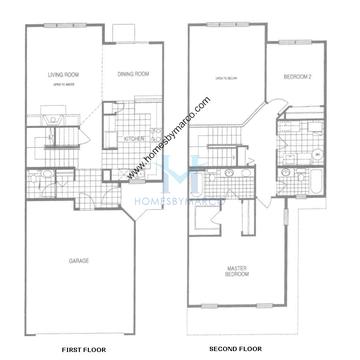 Photos of the Hentworth model in the Princeton Crossing subdivision in Lake in the Hills, IL