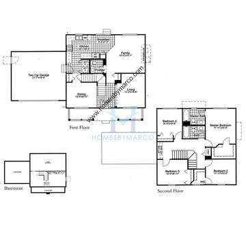 Photos of the 320 model in the Montgomery Crossings subdivision in Montgomery, IL