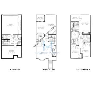 Photos of the Poplar model in the Liberty Grove subdivision in Libertyville, IL