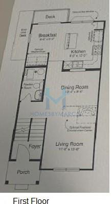 Dillon model in Terra Springs, Volo, IL, built by Residential Homes of America