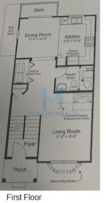 Carollon model in Terra Springs, Volo, IL, built by Residential Homes of America