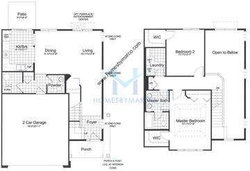 Photos of the 730 model in the Coventry subdivision in Lake in the Hills, IL
