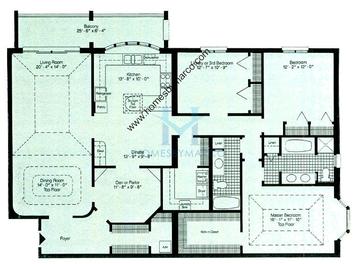 Photos of the Plan E model in the Depot Square subdivision in Glenview, IL
