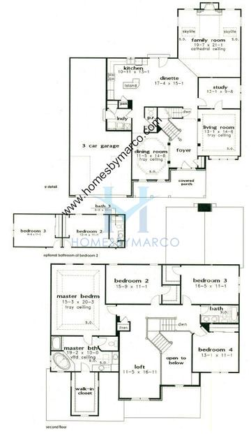 Photos of the Brookstone model in the Thornwood subdivision in South Elgin, IL