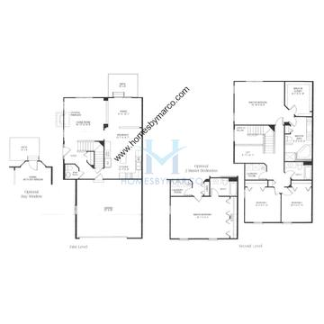 Photos of the Columbia model in the Townhomes of Princeton subdivision in Hoffman Estates, IL