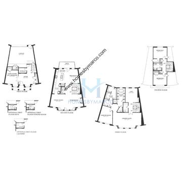 Photos of the Omni Bridge model in the Tower Crossing subdivision in Glenview, IL
