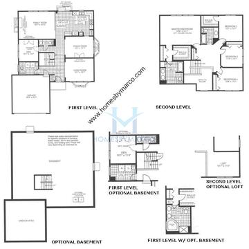 Lafayette model in Lakewood Grove, Round Lake, IL, built by Lakewood Homes