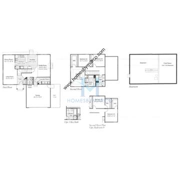 Photos of the Glenbrook model in the Algonquin Lakes subdivision in Algonquin, IL
