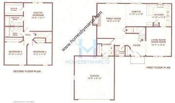 Photos of the Lexington model in the Wedgewood subdivision in Plainfield, IL