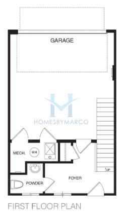 Photos of the Addison model in the Dalston subdivision in Atlanta, GA