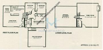 Photos of the Wexford model in the Indian Oaks subdivision in Plainfield, IL