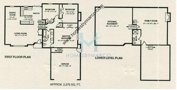 Photos of the Briargate model in the Indian Oaks subdivision in Plainfield, IL