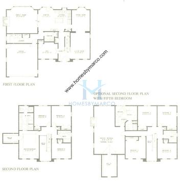 Photos of the Ashford model in the Seven Bridges subdivision in Woodridge, IL