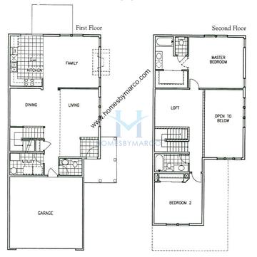 Photos of the Savannah Blaze model in the Harvest Hills subdivision in St. Charles, IL
