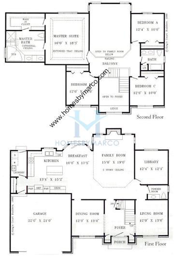 Photos of the Chandler model in the Penncross Knoll subdivision in Naperville, IL